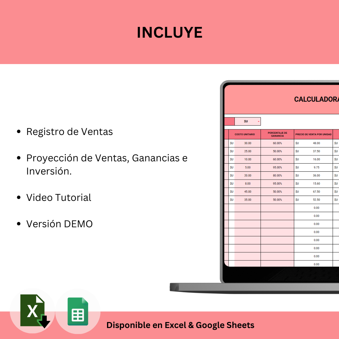 Calculadora Aut. de Proyección de Ventas