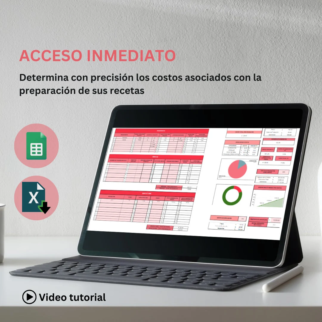 Calculadora de Costos de Recetas