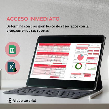 Calculadora de Costos de Recetas