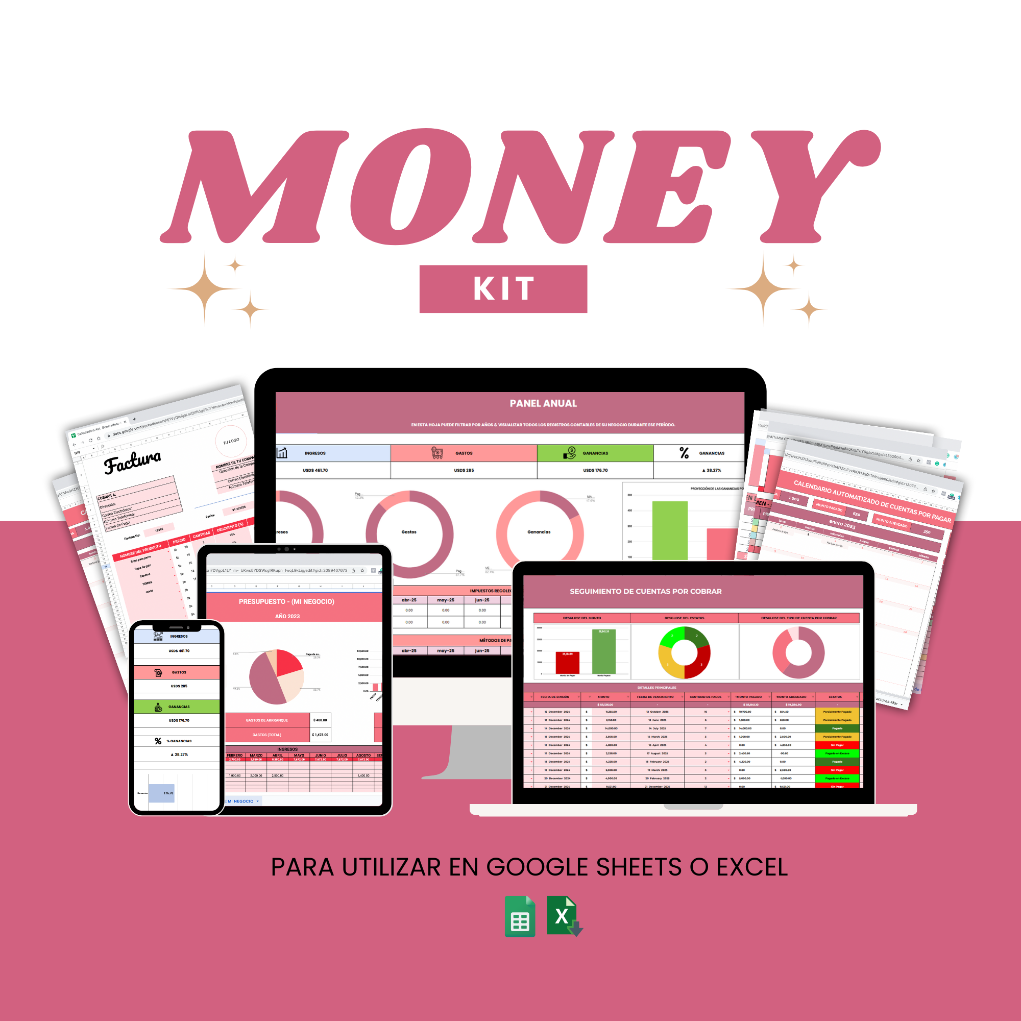 MoneyKit - Kit de Plantillas para Administrar Las Finanzas de Tu Negocio