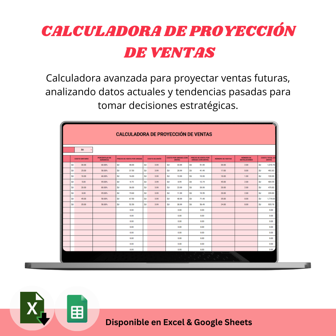 Calculadora Aut. de Proyección de Ventas