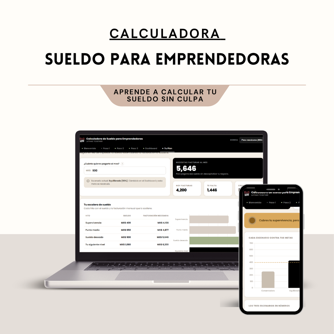 Calculadora de Sueldo para Emprendedoras